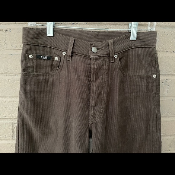 Hugo Boss Button fly brown Corduroys  31 / 34 - Picture 5 of 7